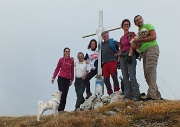 La nostra prima in MONTE SECCO (2293 m) …tra le nuvole ! il 1 novembre 2013 